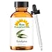 Organic Eucalyptus (2 fl oz) Essential Oil 100% Pure -- Best 2 ounces (59ml) -- Sun Organic