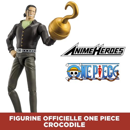 Figurine articulée Bandai One Piece Sir Crocodile Anime Heroes 17 cm Neuf - vue 6