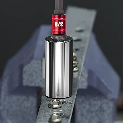 Maexus Impact Grade Socket Adapter Extension Set Turns Power Drill Into High Speed Nut Driver, 1/4" 3/8" 1/2" Drive, Socket To Drill Adapter For Impact Drivers, Best Tools Gift For Men - Black #TOP4