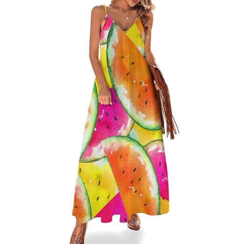 Robe maxi de voyage sans manches pour rester fraîche en été