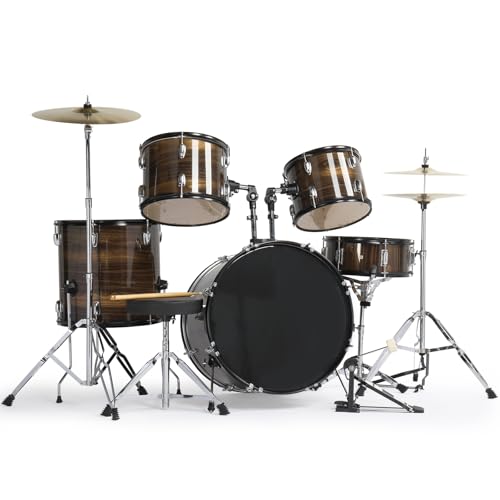 Ktaxon DRUM0489 5-Piece Adult Drum Set cover
