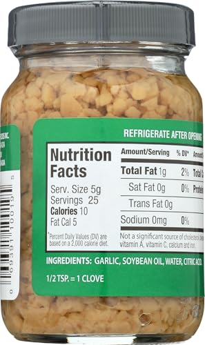 DERLEA Garlic Minced, 4.4 OZ