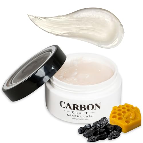 Carbon Craft Men's Hair Wax Cream, 3.5 oz/100g (3.5 oz, Matte finished)