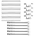 Bar.b.q.s Replacement Stainless Steel Grill Burner Heat Plates Crossover tube For Gas Grill Brinkmann 810-1750-s 810-1751-S 810-3551-0 Gas Grill Parts Kit