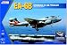 Kinetic Model 1:48 EA-6B Prowler (New Wings) with a three-wheel tractor K48044