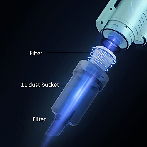 Stofzuiger Huishoudelijke Grote Zuigzuiger Kat Haar Handheld Tapijt Sterk Klein Nat En Droog Dual-use High-power Mijtverwijderingsinstrument - Image 8