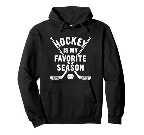 Vintage Hockey Is My Favorite Season Pullover Hoodie