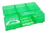 6x Caja Porta pilas Portabaterias Baterias Recargables AA R6 LR03 AAA 2547vd