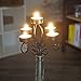 Southern Homewares Wine Bottle Topper Candelabra 5 Tea Light Holder with Candles