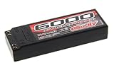 X-Treme Pro 90C - 6000 mAh - 7,4V 2S - Wettbewerbs Li-Po Akku - Stick Hardcase - Dual Gold Buchse 4mm - Efra/Brca Approved