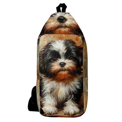 Sac de voyage pour chien Shih Tzu idéal pour vos randonnées