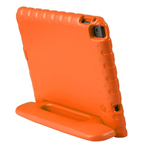 Newstyle Apple Ipad Air 2 Case Shockproof Case Light Weight Kids Case Super Protection Cover Handle Stand Case For Kids Children For Apple Ipad Air 2 (2014 Released) - Orange Color #TOP5