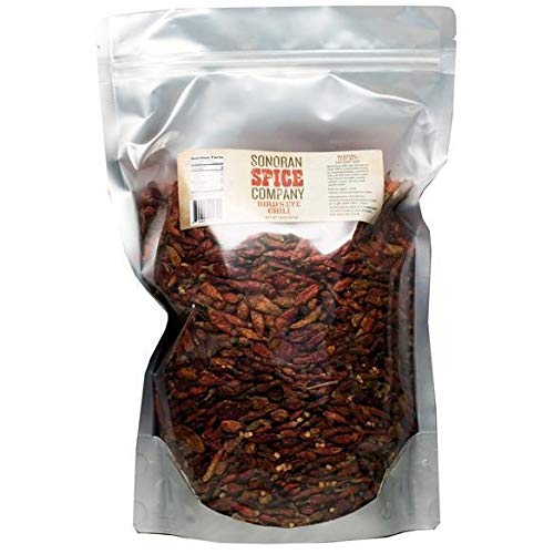 Bird's Eye Peppers | Up to 225,000 SHU on the Scoville Scale (16 Ounce)