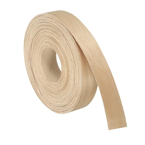Bandas de borde de chapa de madera de haya natural texturizada de alta densidad 48 pies
