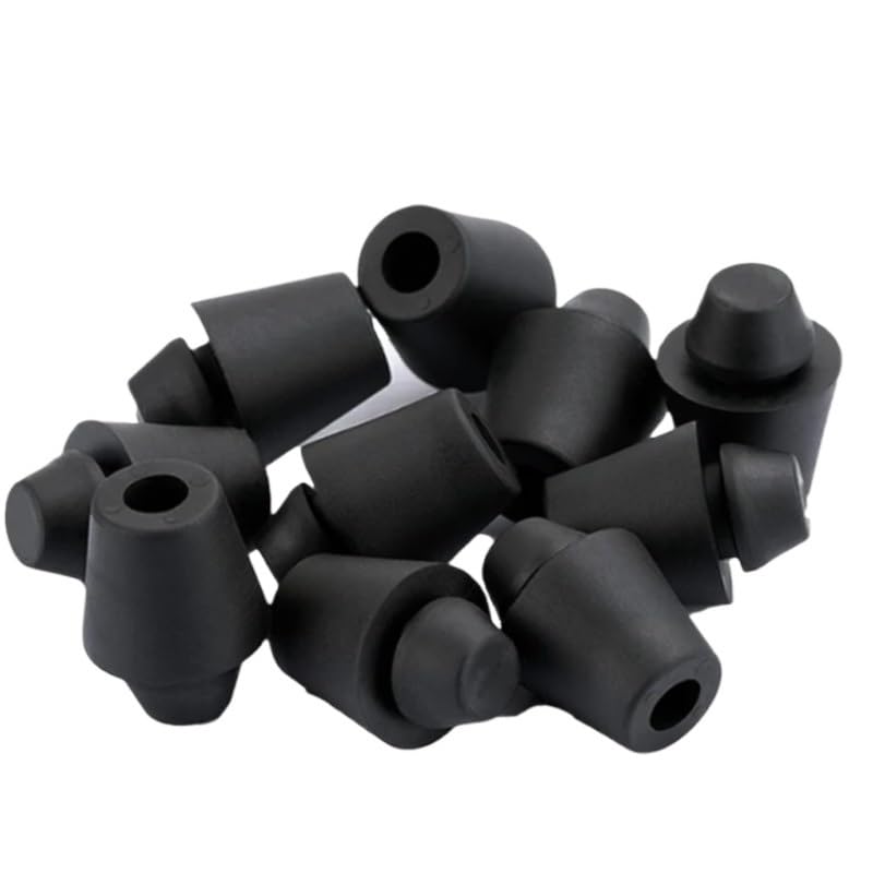 Compatible with Car Door Rubber Pads Anti-Collision Gasket Closing Shock Absorbing Dampers Sticker Buffer Blocks Auto Accessories Parts(Black8)