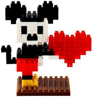 Amazon ディズニー スウィートラブ ミッキーのナノブロック ブロック おもちゃ