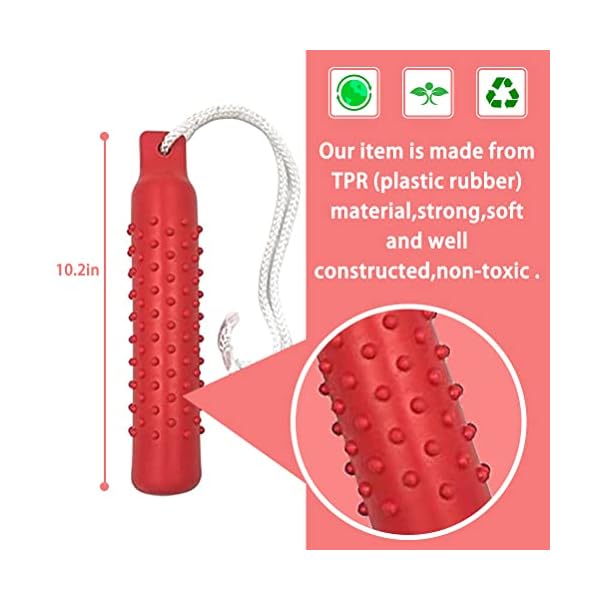 BINGPET-Dog-Float-Bumper-Toy-102-Inch-Large-Training-Dummy-Retrieving-Bumpers-Summer-Pool-Toy-Tug-Game-for-Large-XL-Dogs-Retriever BINGPET Dog Float Bumper Toy - Perfect Water Toy for Dogs