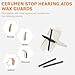 (16 Pcs) Cerumen Stop Wax Guard Filters for Hearing Aids Supplies, Hearing Aid Wax Filters Fit Resound, Phonak,Widex and Unitron, Hearing Aids Replacement Parts Cleaning Kit
