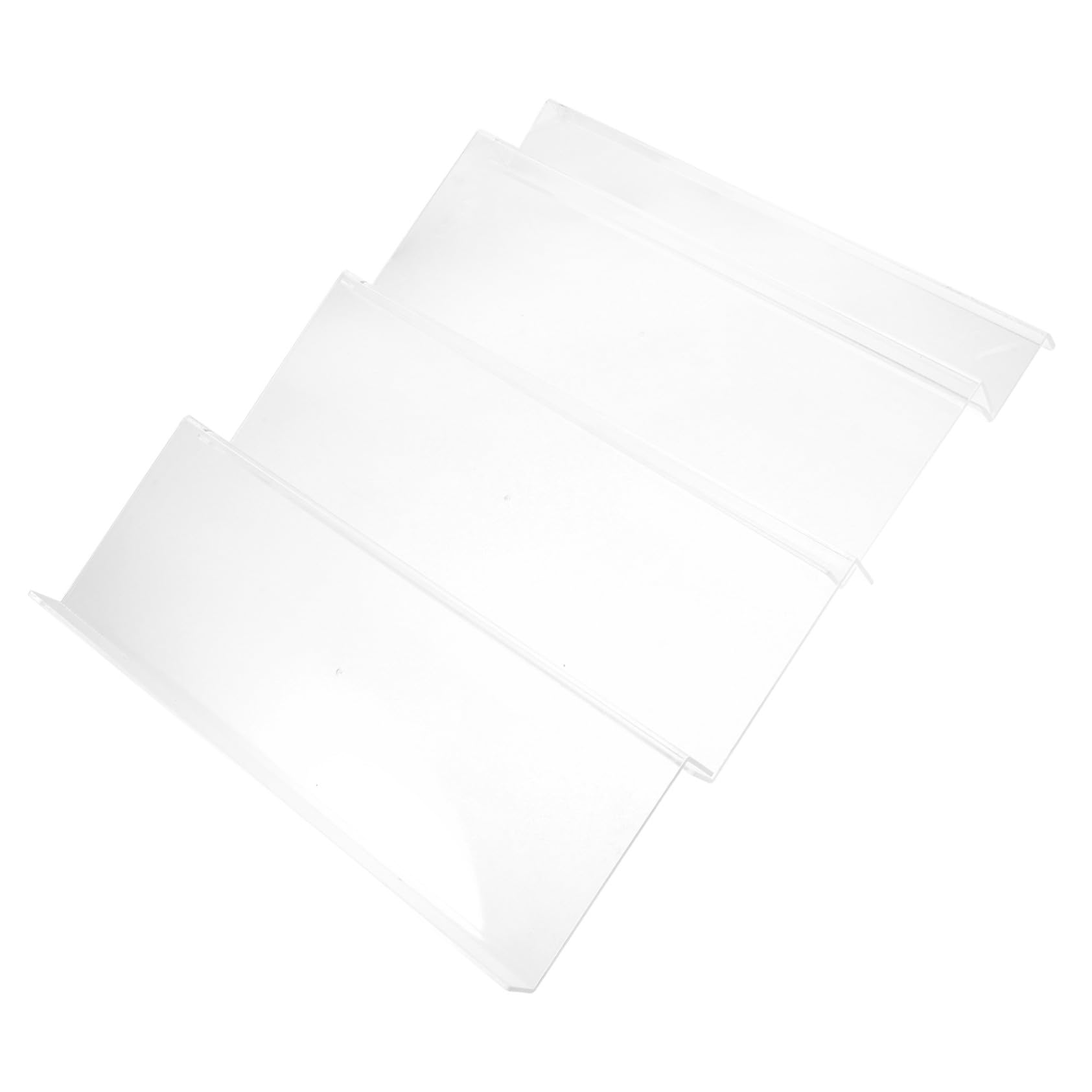 Sosoport Especias Organizador de Tarros Acrílicos Soporte para Almacenar Condimentos Bandeja Transparente para Tarros de Especias Cocina