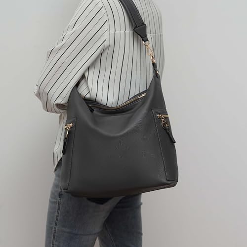 Image of MKF Collection Hobo Bag & Wristlet Wallet for Women, Vegan Leather Shoulder Handbag Messenger Purse Bag by Mia K