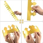 TUPARKA 30 Pcs Paper Crown Golden King Crowns Gold Foil Party Crown Hat Cap for Birthday Celebration Baby Shower Photo Props - Image 2