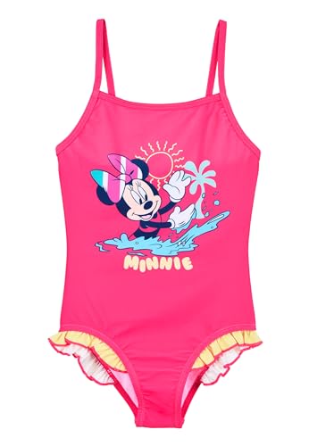 Disney Minnie Mouse Maillot de bain Fille | Petits cadeaux pour enfants | Maillot de bain Mickey Mouse | Une pièce | Indispensable pour les vacances | Bikini...