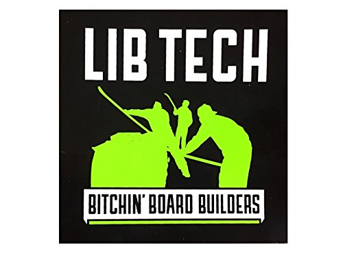 Amazon | LIB TECH（リブテック）ステッカー BITCHIN' BOARD BUILDERS