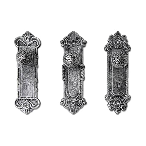 Shabby Chic Cast Iron Wall Hooks Set Cover
