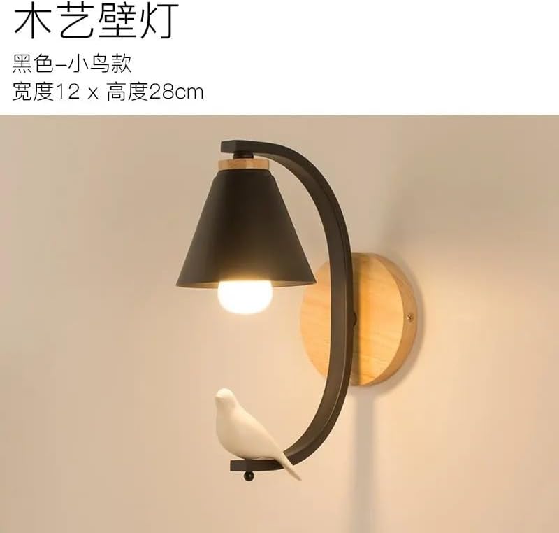 Nordic LED Wall Mount Lamp - Modern Bedroom & Living Room Light, Creative Bedside Fixture for Kids' Decor - Stylish White Luminaria (Style 2)