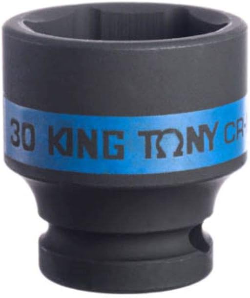 KING TONY 453530M Impact Socket, 30 mm, 1/2-inch