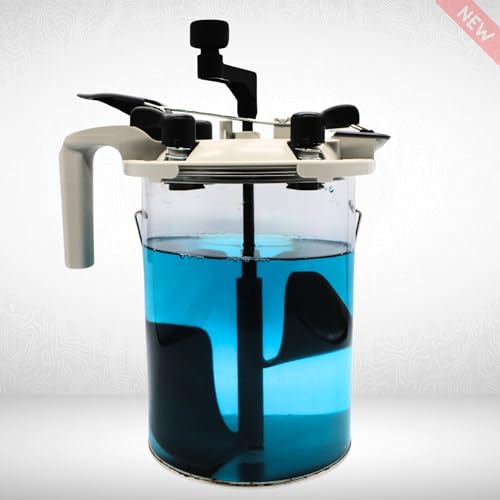 BLYSK Mixing Mate Paint Lid Stir, Store, and Pour. Mess-Free Mixing lids (1 Gallon Mixing Lid)