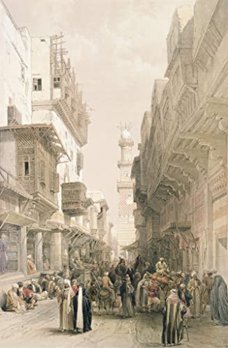 Poster El Mooristan David Roberts toile decoration murale