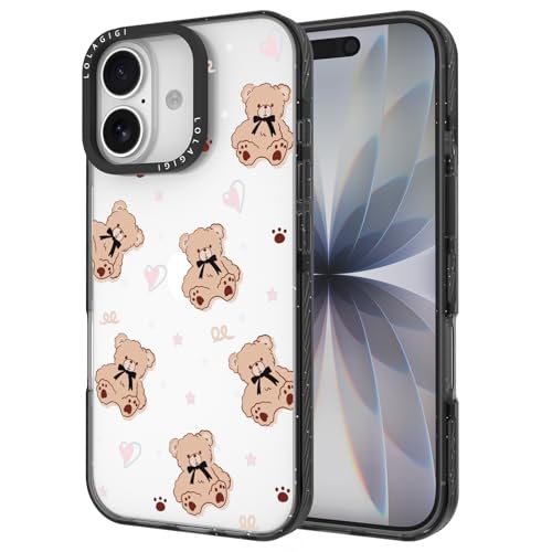 LOLAGIGI Case for iPhone 17 Cute Brown Teddy Bear by LOLAGIGI - Used condition - US$7.49