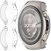 Produktbild GIOPUEY Hülle Kompatibel mit Huawei Watch 5 46mm, [2 Stück] Soft TPU, Shock Resistant Cover - Transparent+Transparent