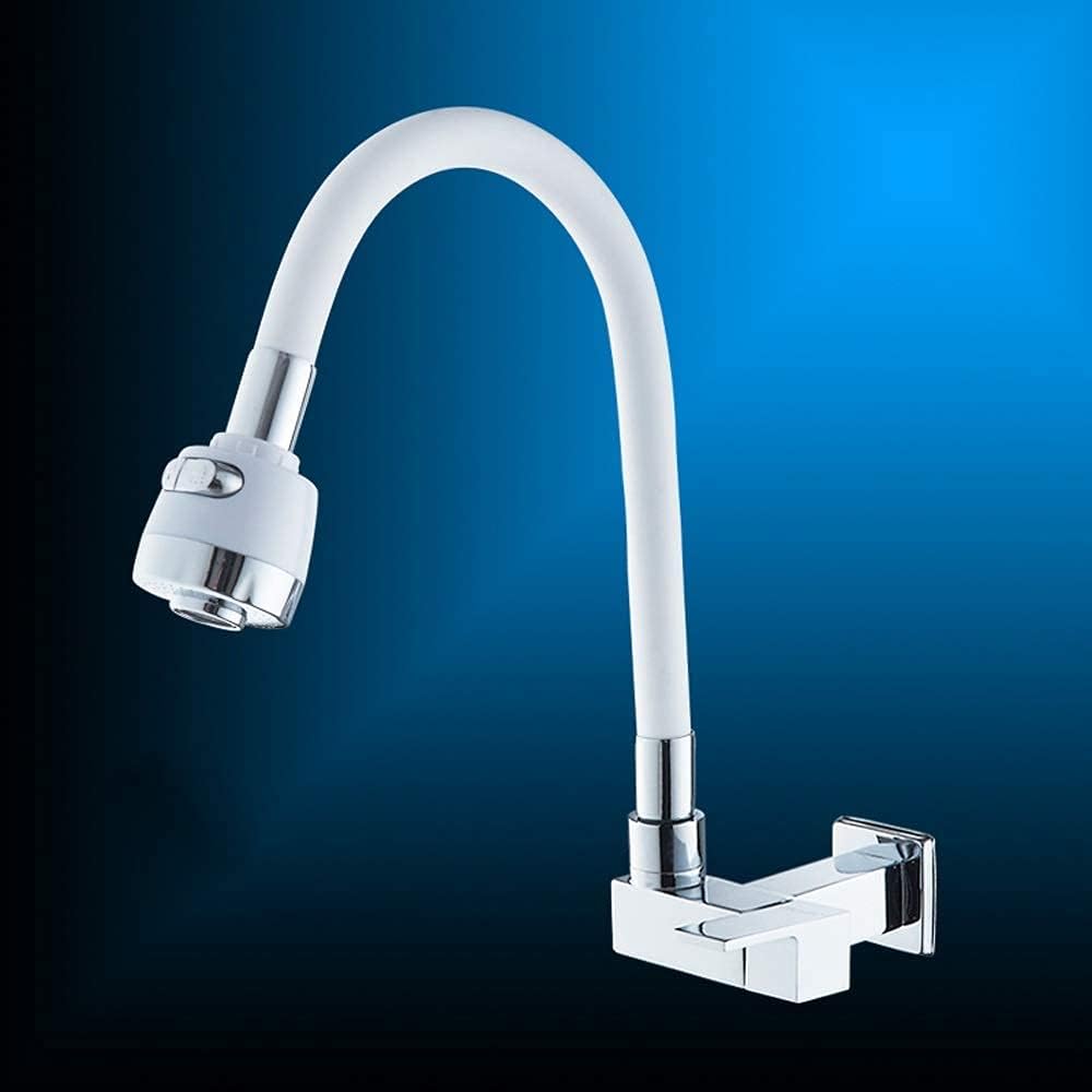 Faucets,in-Wall Rotate Single Cold Taps Balcony Laundry Lengthen Mop Mop Pool Faucet Splash All Kitchen Water-Tap