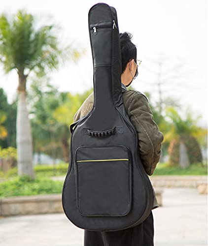 ERTYUI Lot de 2 housses de guitare 96,5 cm, 101,6 cm, 104,1 cm, housse de guitare électrique Oxford étanche, deux poches, pour guitare acoustique classique, ukulélé, guitare basse, Noir , Classique - Les Beatles, Paul McCartney, John Lennon, RIngo Starr, George Harrison ERTYUI Lot de 2 housses de guitare 96,5 cm, 101,6 cm, 104,1 cm, housse de guitare électrique Oxford étanche, deux poches, pour guitare acoustique classique, ukulélé, guitare basse, Noir , Classique – Image 8