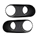 ECOTRIC Fog Light Bezel Trim Surround Left & Right Pair Set for 2003-2004 Ford Mustang SVT Cobra