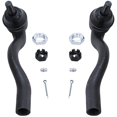 Image of Detroit Axle - Front End 12pc Suspension Kit for 11-15 Jeep Grand Cherokee Dodge Durango, 4 Control Arms 2 Ball Joints 2 Boots 4 Tie Rods 2011 2012 2013 2014 2015 Replacement
