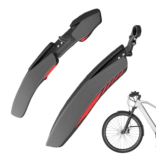 Guardabarros de bicicleta para evitar manchas de barro con montaje fácil