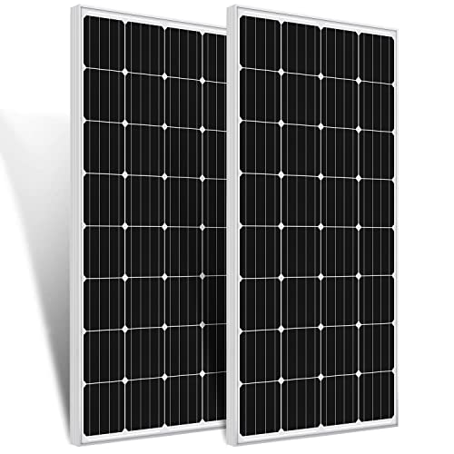 50W Solarpanel Monokristallin 19,8V - Für 12V Batterien Camping Balkon