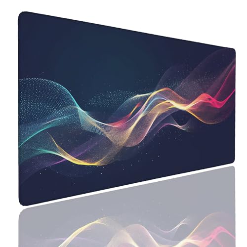 Tapis de souris gamer large pour un bureau de jeu ordonné et étanche XL