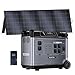 OUKITEL P5000 Pro 5120Wh Große Kapazität Tragbare Powerstation mit 400W Solarpanel, 5×4000W AC-Steckdosen (8000W Spitzenleistung) Solargenerator, LiFePO₄-Akku, Für Camping und Stromausfälle