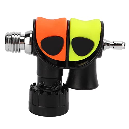 Yuecoom Double Frequency Diving Buzzer,Universal Diving Buzzer,Stainless Steel Double Frequency Underwater Signal Sounder for Warning and Calling for Help