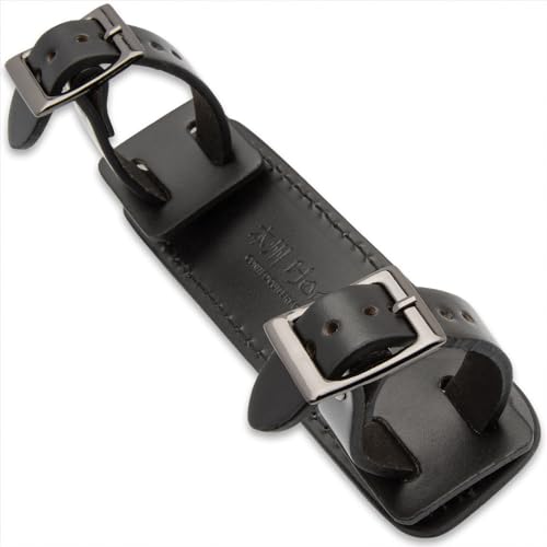 Honshu Leather Frog for Swords | Heavy-Duty Leather | MOLLE Compatible