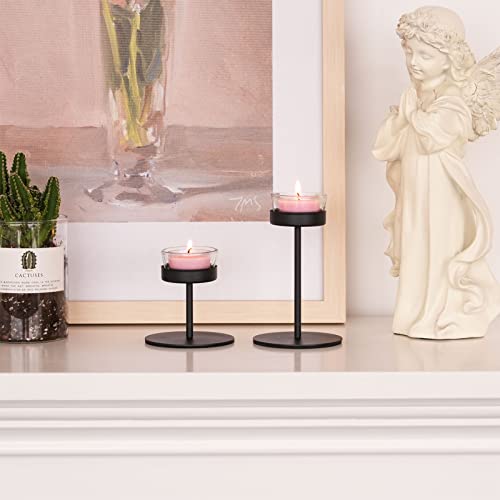 Smtyle Tealight Candle Holders For Votive Candles Centerpieces Decorations For Tables With Iron Set Of 2 #TOP2