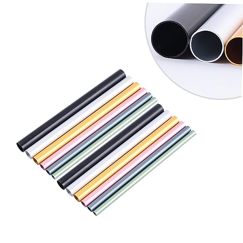 Kit de manicura con 12 varillas metálicas para uñas miniatura 6