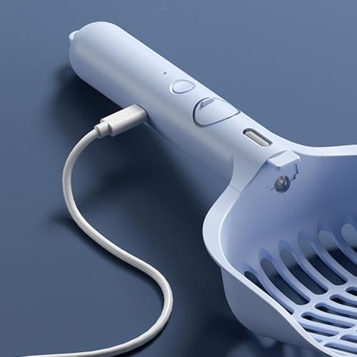 de gato Scooper de cocô, Scooper de de gato | Pooper Scooper Cat Spray Desodorizante USB Recarregáve