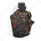 Military Mil-Tec US Feldflasche Imp. Flecktarn