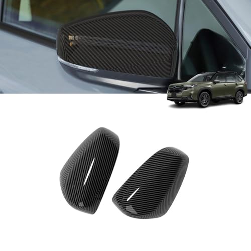 YOFER フォレスター SL系 アクセサリー サイドミラーガーニッシュ サイドドアミラーカバー ドレスアップ エアロ エクステリア 外装 外装パーツ 傷防止 保護 キズ防止 ガーニッシュ カーパーツ FORESTER SL系専用 ABS 2PCS (カー