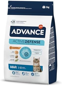 Advance Cat Adult, Pienso para Gatos Adultos con Pollo, 3kg